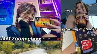 my last day of school VLOG: college sophomore