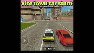 Rope Hero Vice Town Game me crazy car stunt😲😲😲.