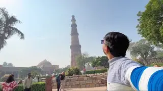 Qutub Minar Vlog 🕌 | Delhi Ka Sabse Famous Tourist Place | Full Travel Experience #qutubminar 