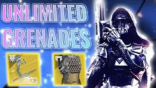 CONSTANT GRENADES + SUPER! AMAZING Arc Hunter Build in Destiny 2 Beyond Light! (Amazing AD Clear)