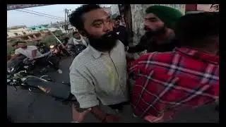 Road Rage in Rishikesh 😡 Bike Rider Fight Caught on Camera&rdquo;
