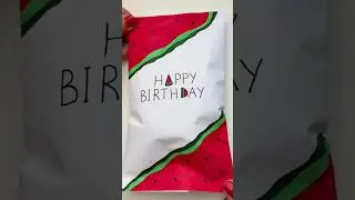 Крутые идеи для подарков на день рождения своими руками 🍉🥳#рукоделие #идеирукоделия