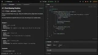 41. First Missing Positive || Leetcode ||