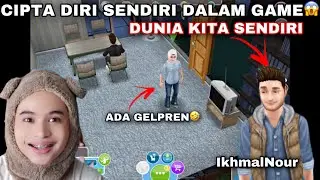 AKU CIPTA DIRI SENDIRI DALAM GAME😱| BOLEH KAWEN😭| ADA GIRLFRIEND❗️| DUNIA KITA SENDIRI!!!