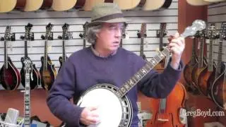 All-original 1932 Gibson RB-1 Banjo demonstrated by Andy Goessling (Railroad Earth)