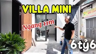 B&aacute;n nh&agrave; Quận 7 / Villa Mini hiện đại ngang 11m / 2 tầng 3PN / hướng Đ&ocirc;ng - c&aacute;ch PMH 500m&eacute;t / 6tỷ600t