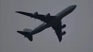 Planespotting from home featuring our favourite consecutive quadjet trios 14/07/2024