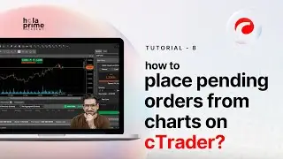 How to Place Pending Orders from Charts on cTrader? | Hola Prime