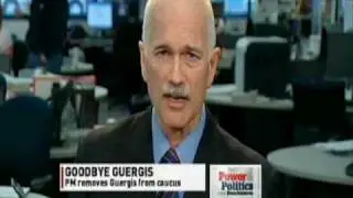 Jack Layton On Guergis's Resignation