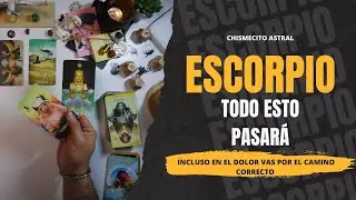 ESCORPIO ♏️ 👉 soltar duele, quedarte donde no te aman duele más