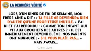 Lors D'un Dîner De Fin De Semaine, Mon Frère Aîné A Dit : 