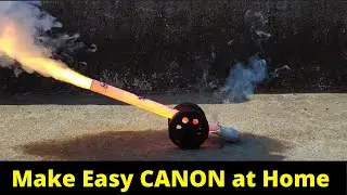How to make a cannon || DIY powerful Fire canon || Galo's DIY