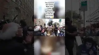 Момент, когда самый богатый нью-йоркский трейдер позволил скорости оседлать быка Уолл-стрит... 👀 ...