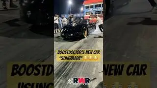 FIRST DAY OUT!!! BOOSTDOCTOR NEW 24&rdquo; SLICK CAR PACKING A BIG BLOCK TWIN TURBO SETUP