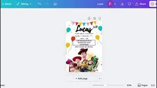 How to Design and Redesign Editable Canva Invitations | Baby Shower, Birthday & Event Invites