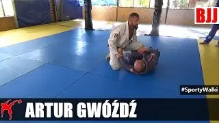 Techniki BJJ: Artur Gw&oacute;źdź prezentuje 