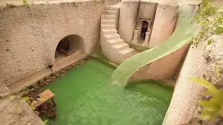 WoW 😍 🤩  beautiful underground  water slide 🛝 😍(DIY)