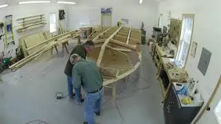 Custom 19 ft Cold Molded Boat Build Video #4