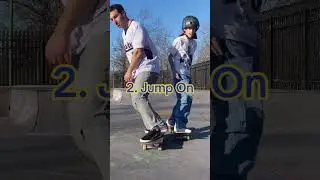 How to get on a skateboard #skateboarding #skateboard #howtoskateboards #howtoskateboard #skate