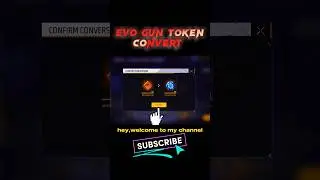 EVO GUN SKIN TOKEN CONVERT #freefire #youtubeshorts #shorts #video #viral #shortsfeed#sktdpgamer