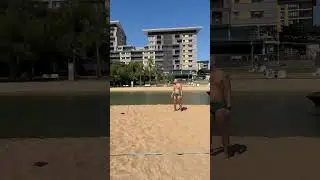 Toda Lah producion para absolutamente nada !😁😅🥲😆#footvolley #australia #darwin #sports