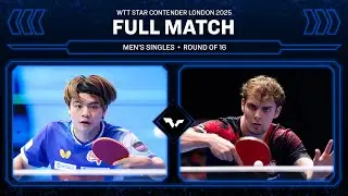 FULL MATCH | Yukiya Uda vs Milosz Redzimska | MS R16 | #WTTLondon 2025