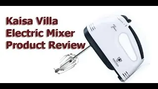Electric Hand Mixer that I bought from Lazada (Product Review)
