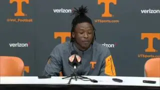 Alvin Kamara Post-Game Press Conference (10.10.15)
