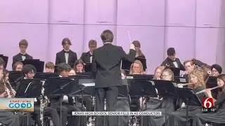 Jenks Band Student Conducts Contest Concert After Director Gets Sick