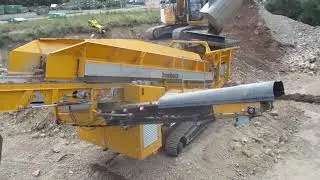 Sternsieb 2-ta mit Grizzlyscreen und Prallbrecher