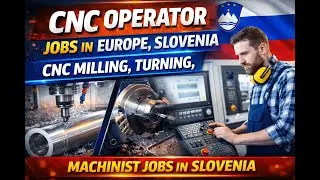 Cnc Operator Jobs In Europe,Slovenia | CNC Milling , Turning, | Machinist Jobs in Slovenia #slovenia
