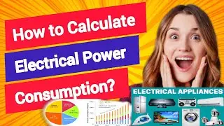 How to calculate electrical power consumption | Bijli ka bill kaise nikale  #electrical #power
