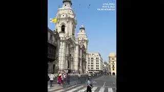MOMENT: Bells ring at Lima's cathedral to welcome Pope Leo XIV