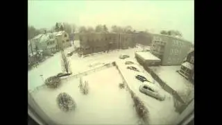 Winter Storm Juno Time-lapse - Somerville, MA