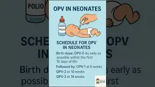OPV - ORAL POLIO VACCINE#opv #vaccination #childhealthcare