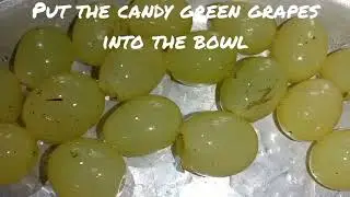 easy and yummy 🍬 green grapes candy recipes 😋 #simple #easy #cooking #food #special #candy #sweety