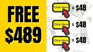 Get Paid $489 Pressing One Button?!! (Make Money Online 2023) (how to make money online)