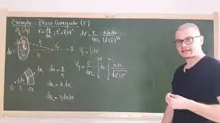 62: Eletromagnetismo - Exemplo - Potencial Eletrostático De Uma Distribuição Plana De Cargas