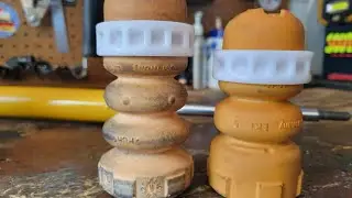 Jounce bumpers (bump stops) and lowering springs  - the real dirt!