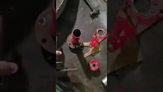 Old style Snapper mower replacing spindle and installing American-made bearing
