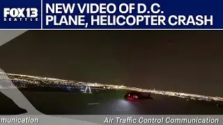 New video of deadly plane, US Army helicopter collision near Washington, D.C.