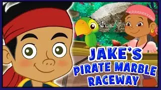Jake And The Neverland Pirates:  Jake's Pirate Marble Raceway   Disney Junior Games