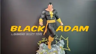 Diamond Select Toys Black Adam Gallery Diorama #blackadam #dc #diamondselect #tethadam #shazam