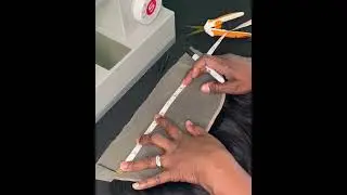 How to do a Cut Frontal Method for Custom Glueless Wig 💇🏽&zwj;♀️