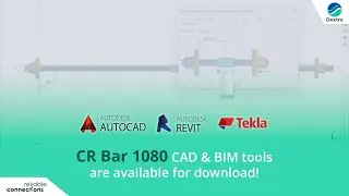 Dextra CR bar 1080 CAD&BIM Tools Available for Download
