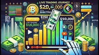 BinBotPro Live Trading: $250 to $100,000 - Day 2