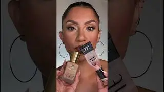 Base combo I've been loving #esteelauder #elfcosmetics #foundation #oilyskin #makeup #shorts #primer