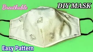 New Design 3D Breathable Face Mask - Face Mask Sewing Tutorial - Cloth Mask | New🔥Style Pattern Mask