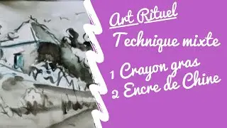 Art Rituel : Technique mixte 3