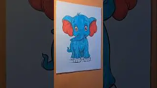 Coloring Elephant #elephant #art #coloring